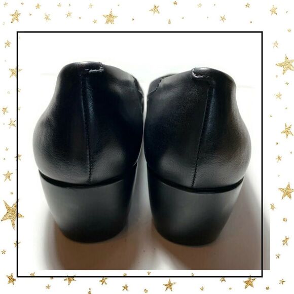 Easy Spirit Women's Black Leather Wedge Loafers 6.5 - Picture 5 of 6